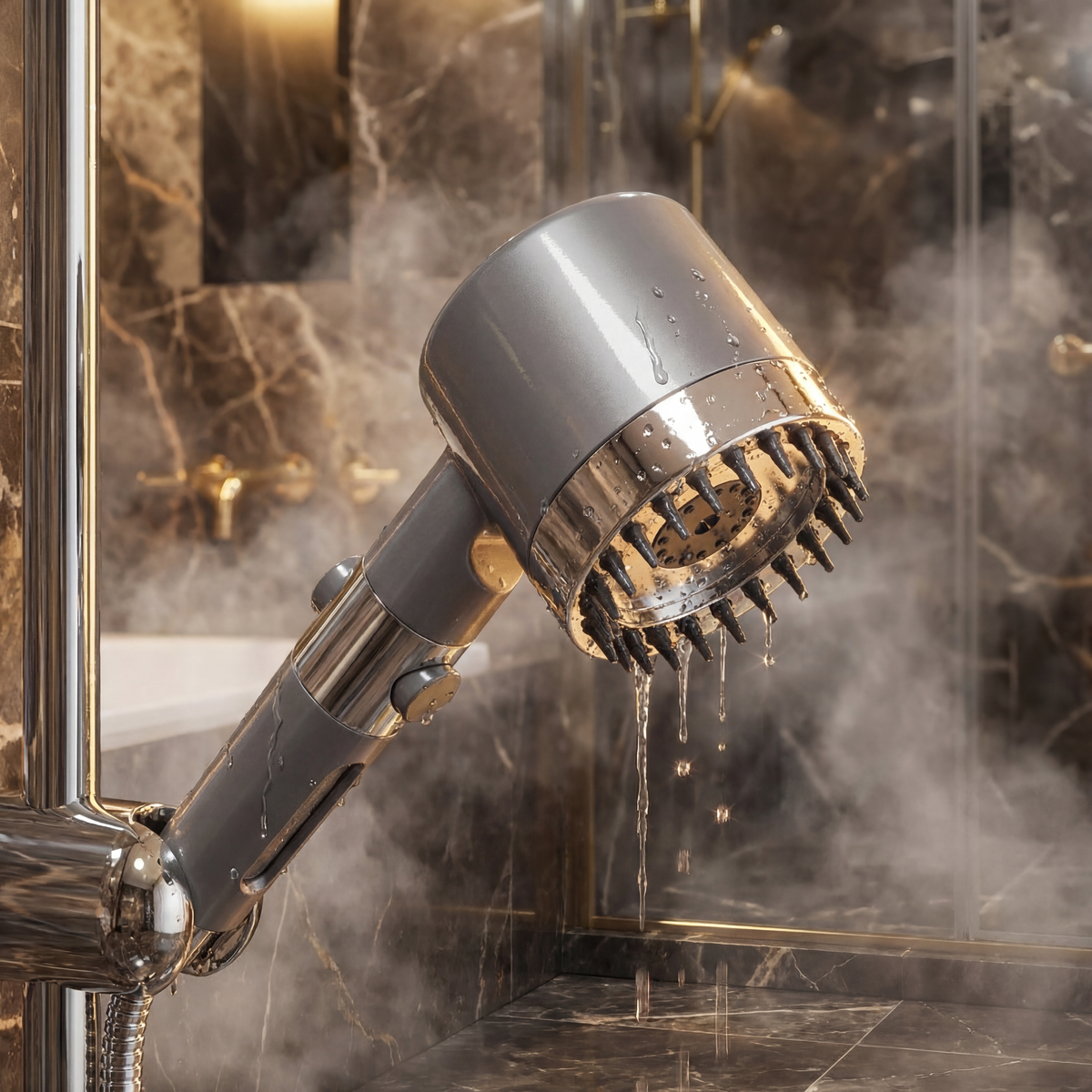 Velula SerenityFlow™ 2.0 | 3-Speed High Pressure Filtered Shower Head